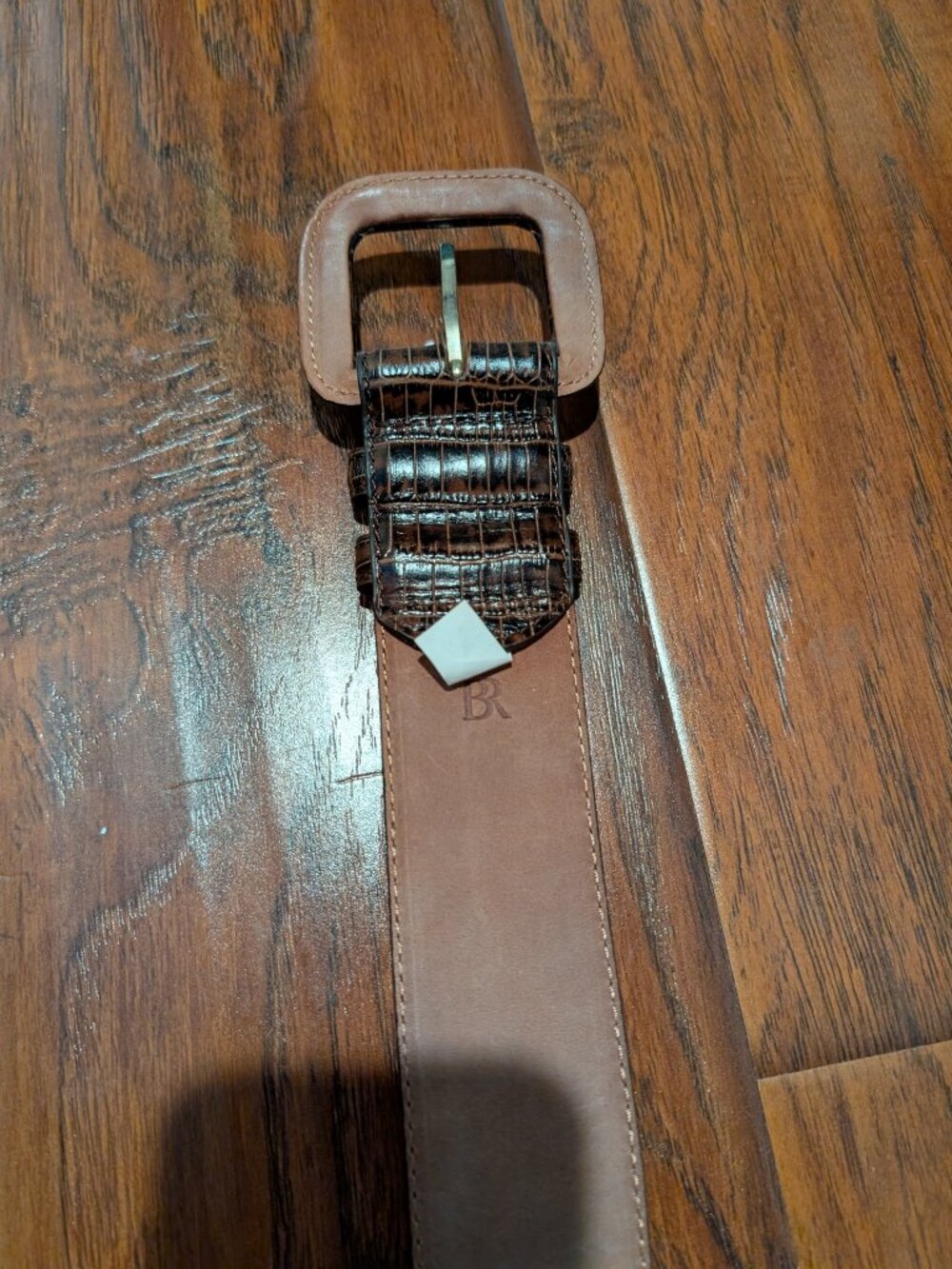Banana Republic wide leather belt - Picture 8 of 13